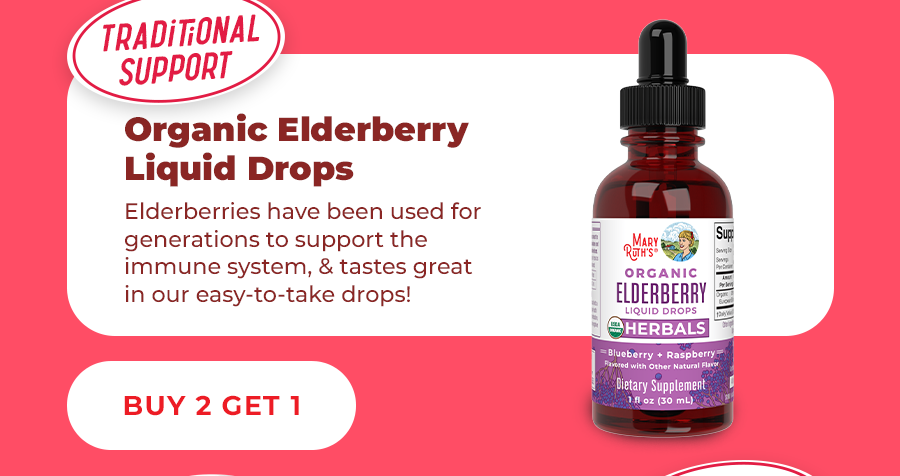 Organic Elderberry Liquid Drops