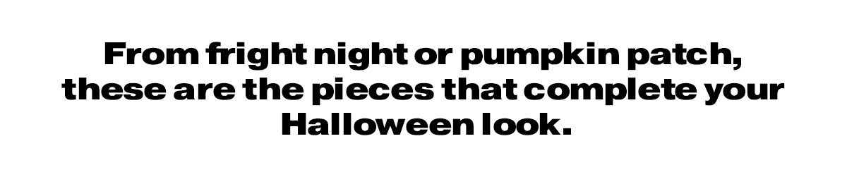 From fright night or pumpkin patch