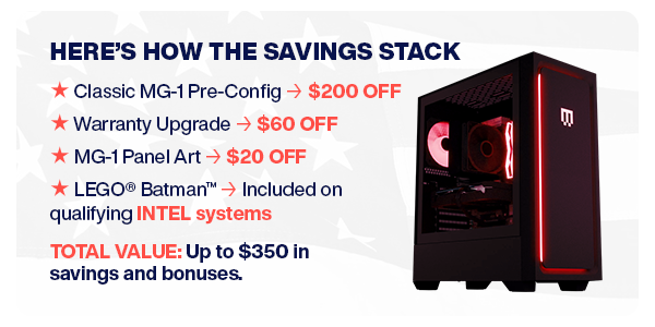 Here’s How the Savings Stack