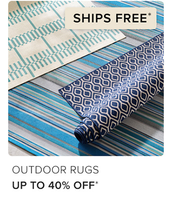 Outdoor Rugs Up to 40% Off