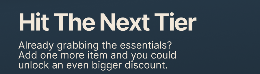 Hit The Next Tier