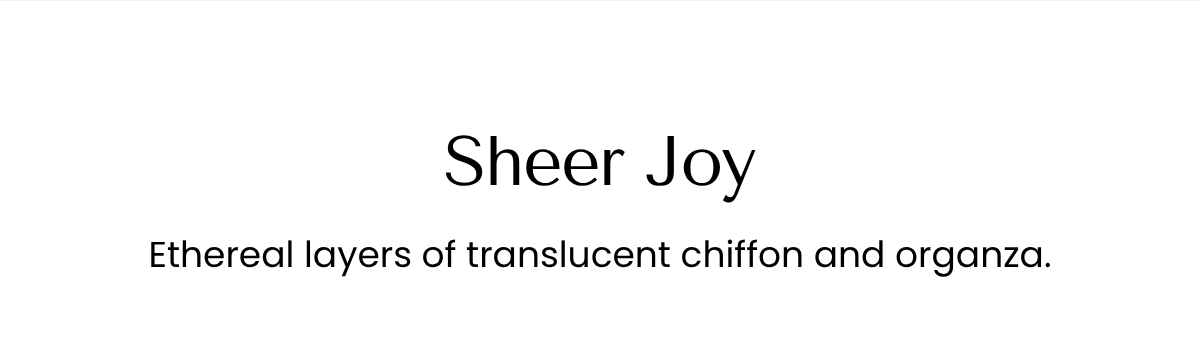 Sheer Joy