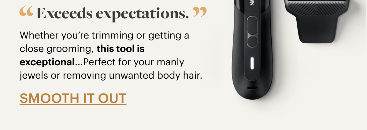 'Exceeds expectations.'