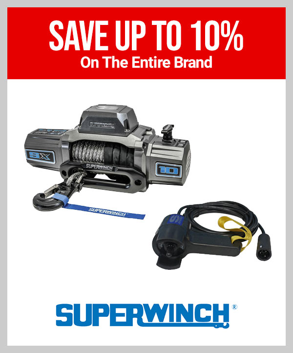 Superwinch   •  Save Up To 10% On The Entire Brand 