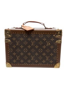 Vintage Monogram Vanity Case