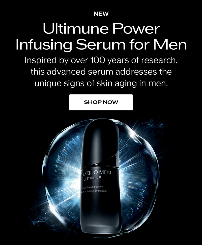 Inspired by over 100 years of research, this advanced serum addresses the unique signs of skin aging in men.