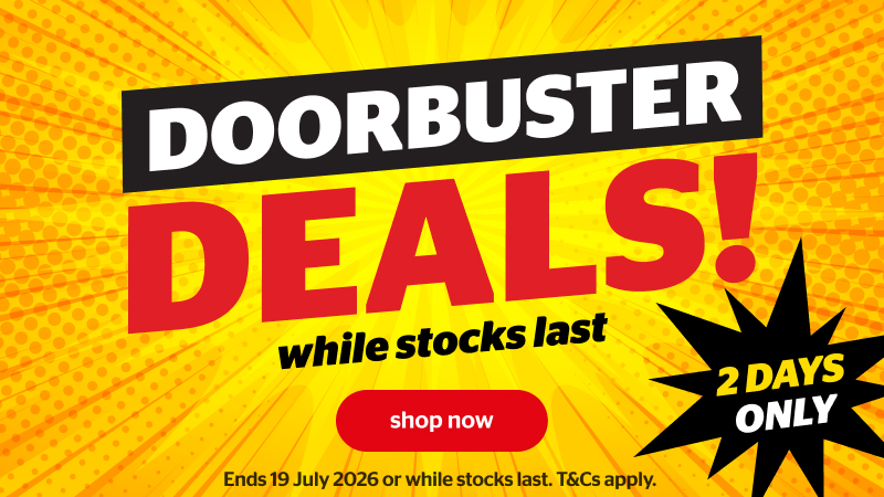 Doorbuster Deals ends Sunday