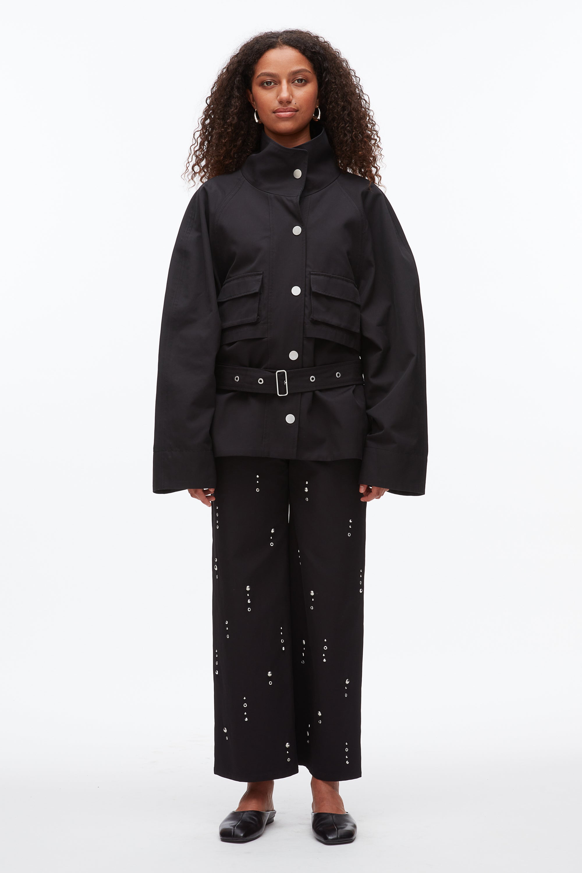 Image of Belted Utility Jacket