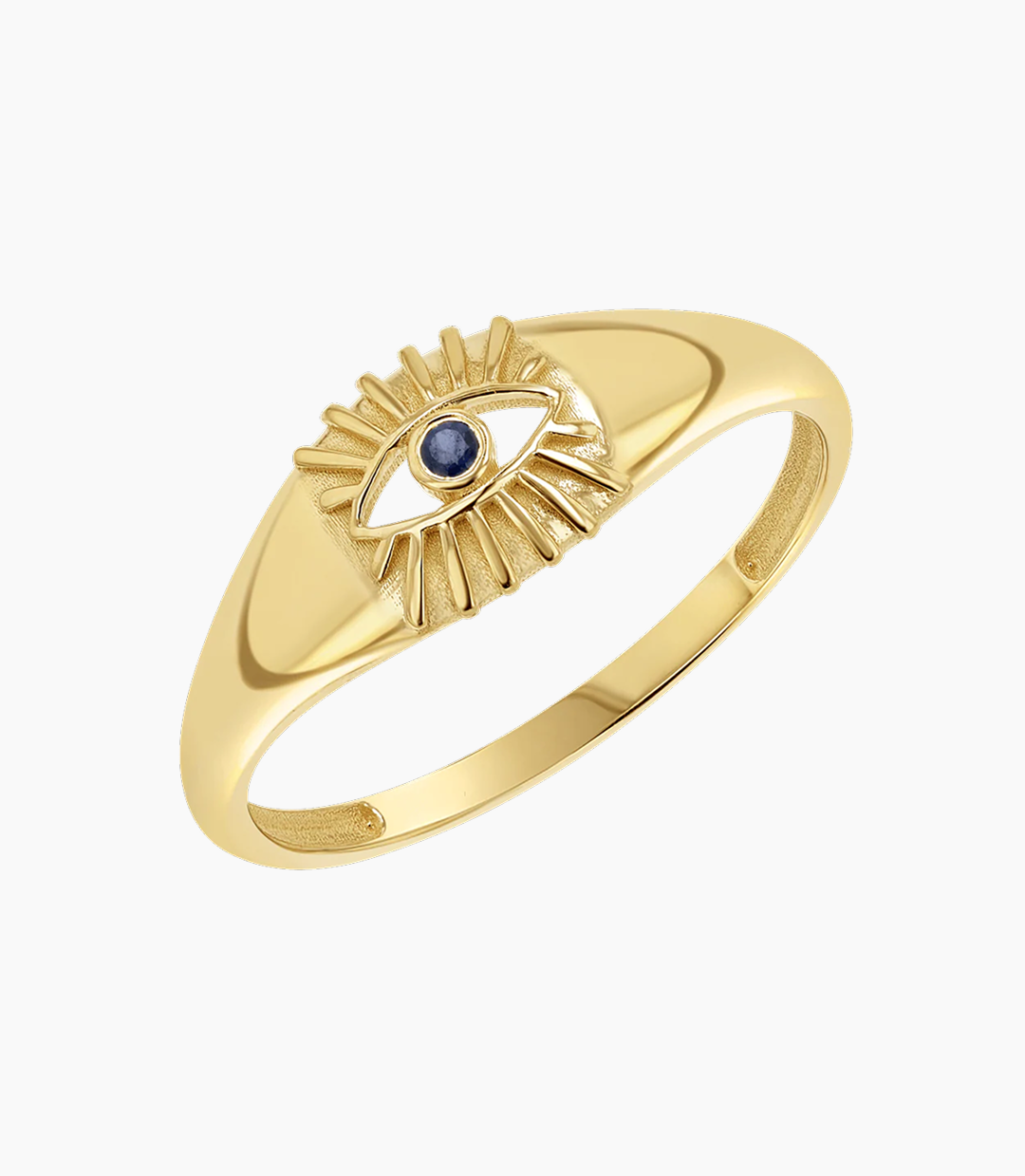 Sunbeam Evil Eye Ring