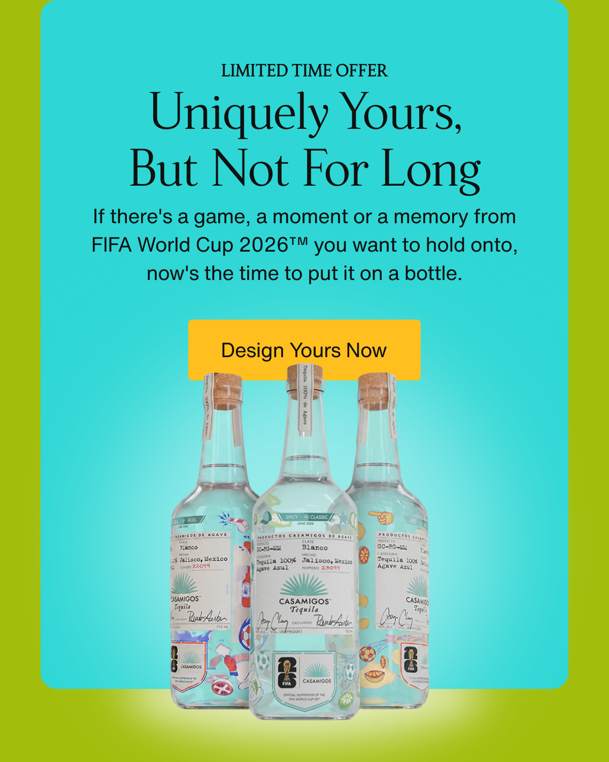 Uniquely Yours, But Not For Long