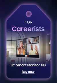 For Careerists: 32" Smart Monitor M8 - Buy now