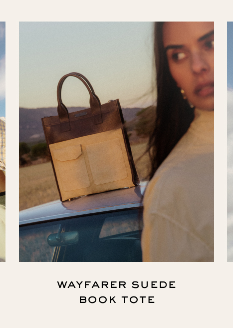 Wayfarer Suede Book Tote