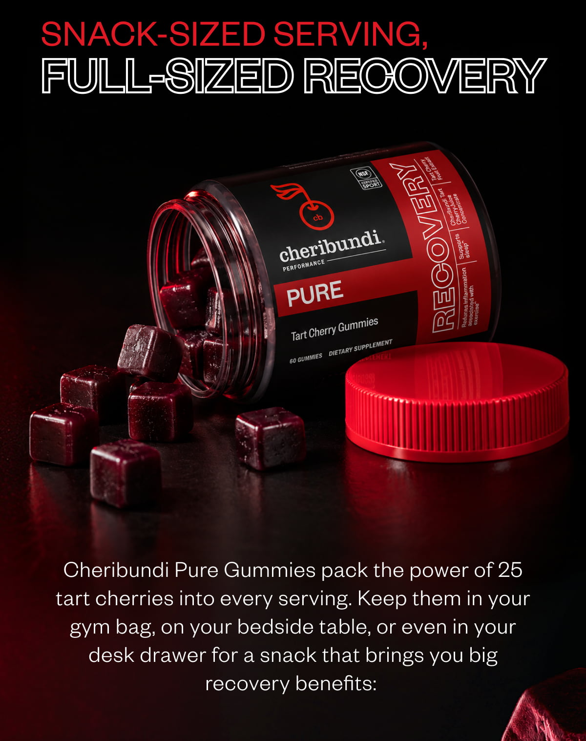 Snack-Sized Serving, Full-Sized Recovery 