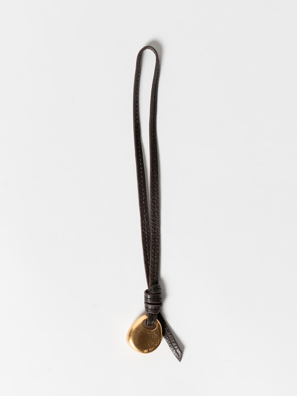 Chessie Bag Charm (Pebbled Leather)