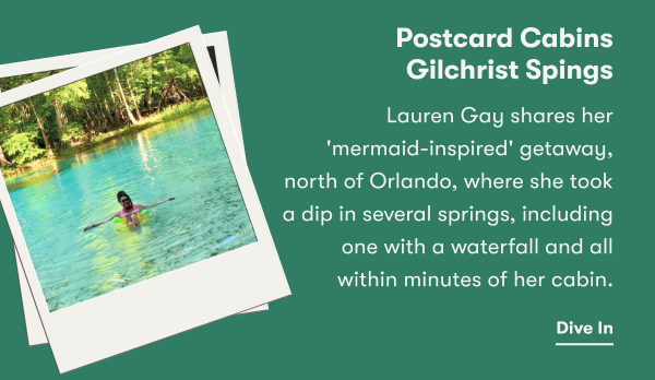 Postcard Cabins Gilchrist Springs