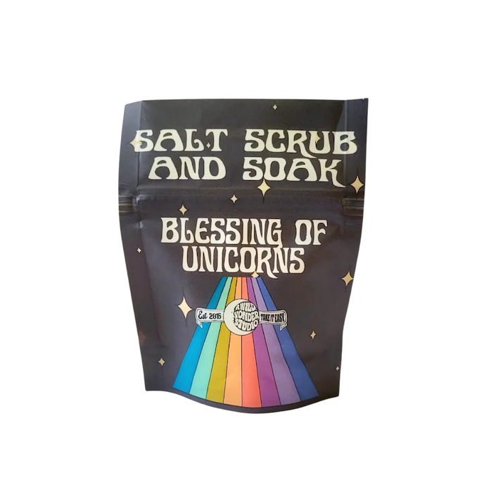 Bath Soak Scrub Pouch - Blessings of Unicorns