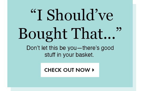 I should've bought that...