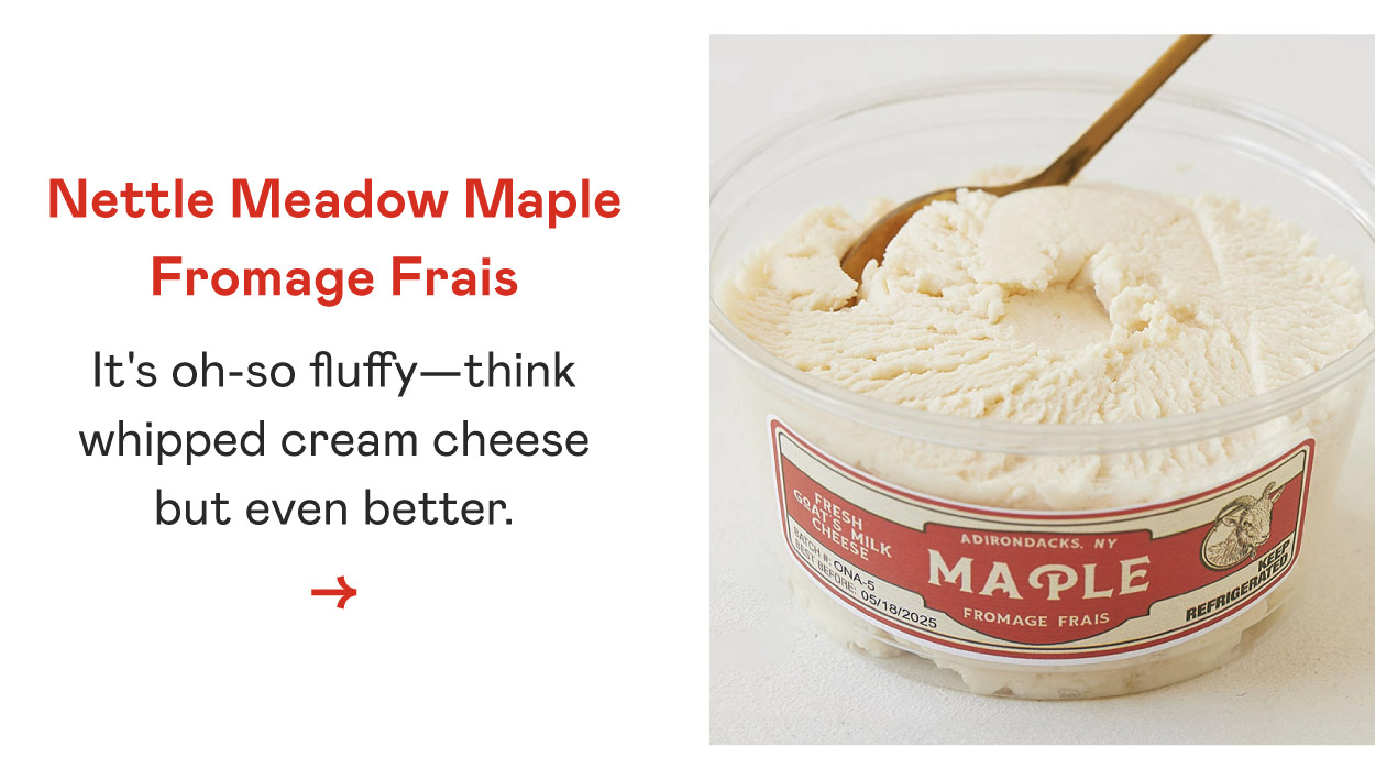 Nettle Meadow Maple Fromage Frais​