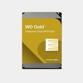 A WD Gold Enterprise Class SATA HDD, a storage device.