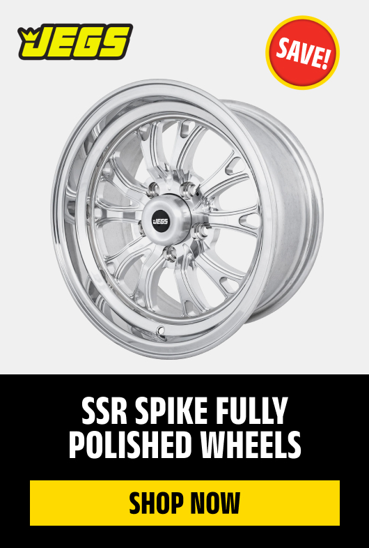 SSR Spike Fully Polished Wheels