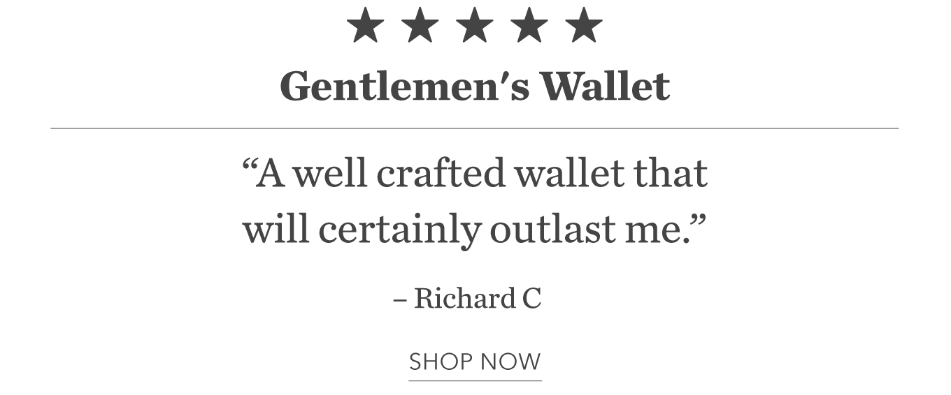 Gentleman's Wallet