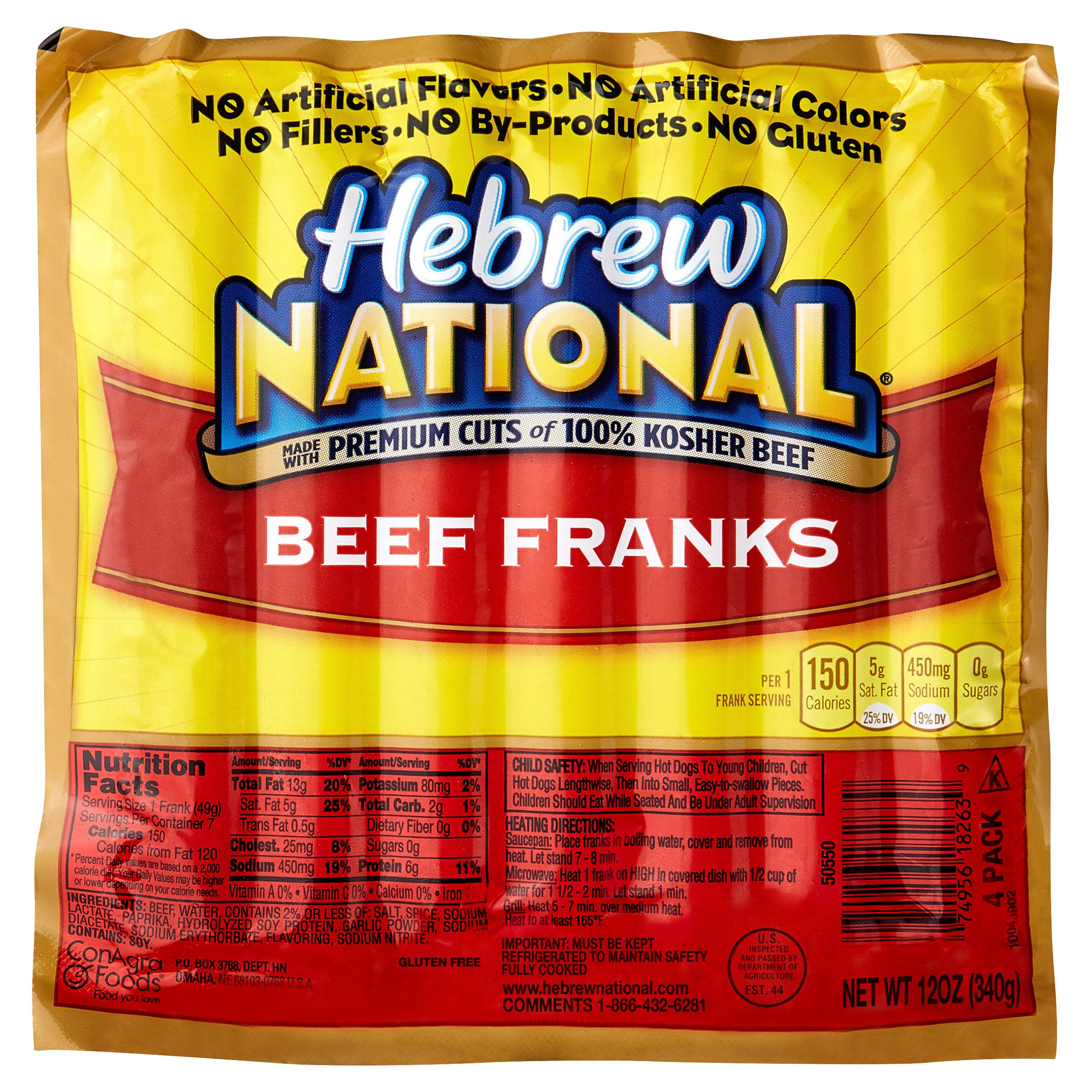 Hebrew National Beef Franks