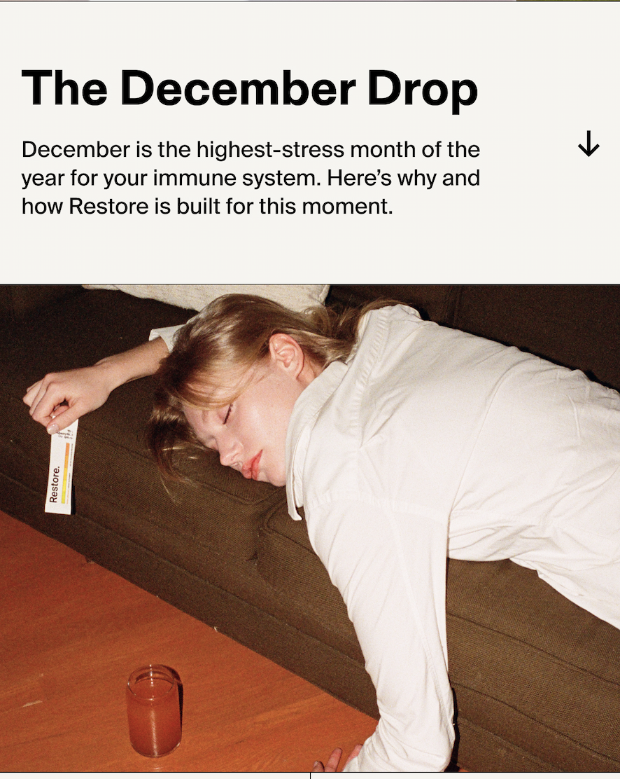 The December Drop