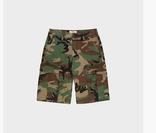 Wide Leg Cargo Shorts