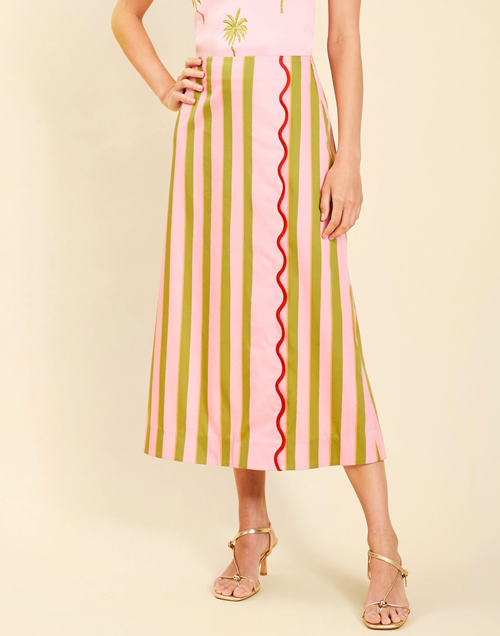 Image of Joyah Midi Skirt