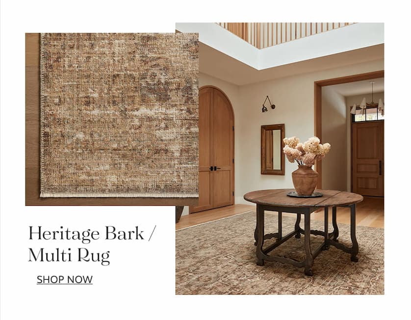 Heritage Bark / Multi Rug. Shop Now