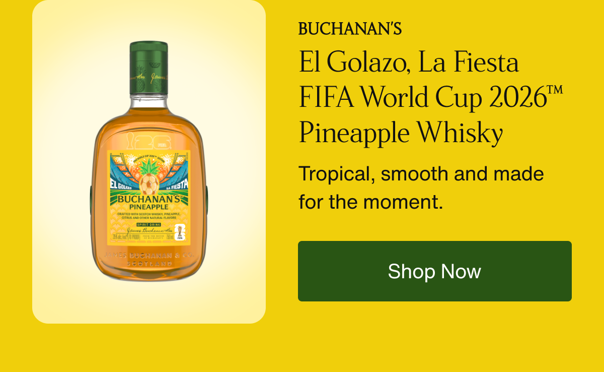 Buchanan's El Golazo, La Fiesta FIFA World Cup 2026™ Pineapple Whisky