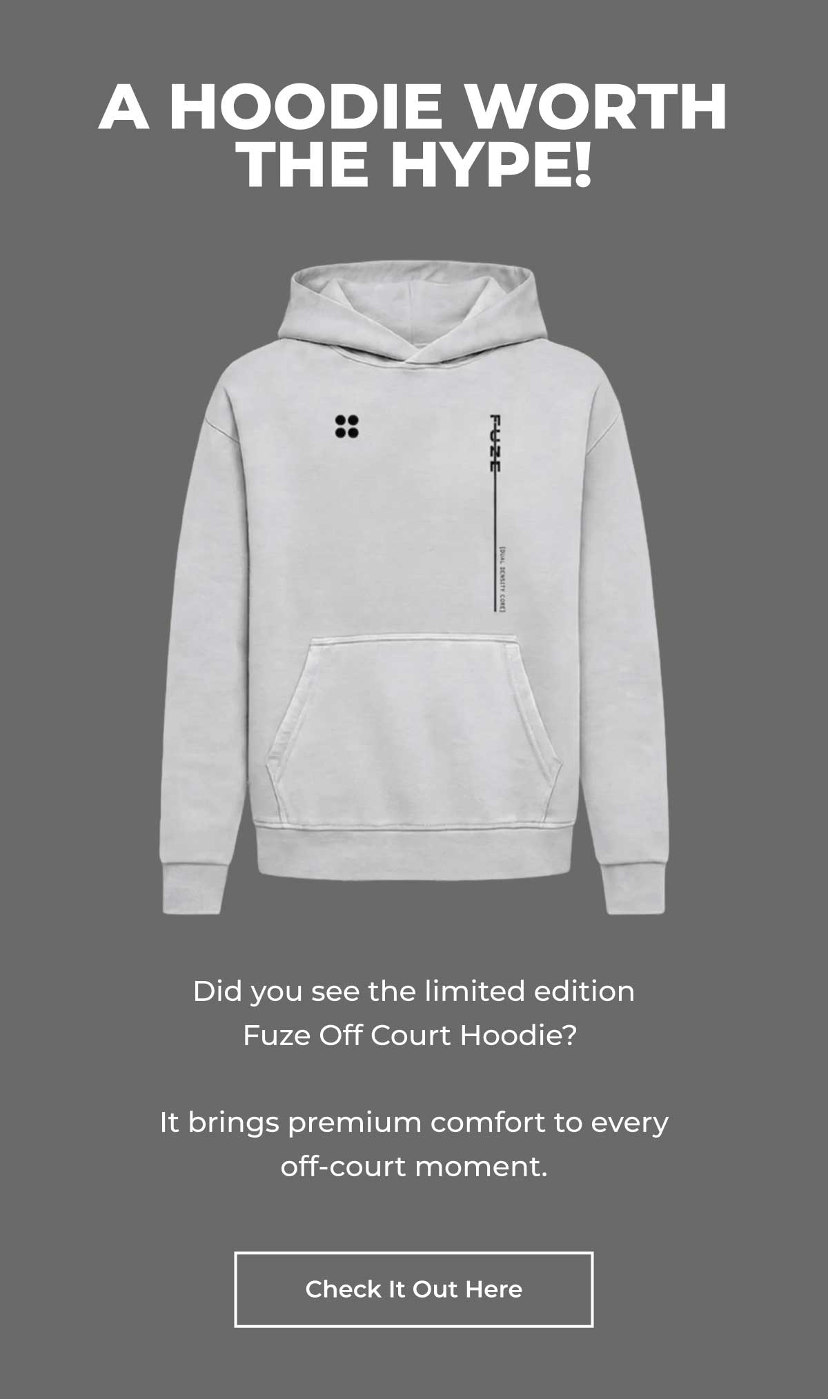 A Hoodie Worth the Hype!