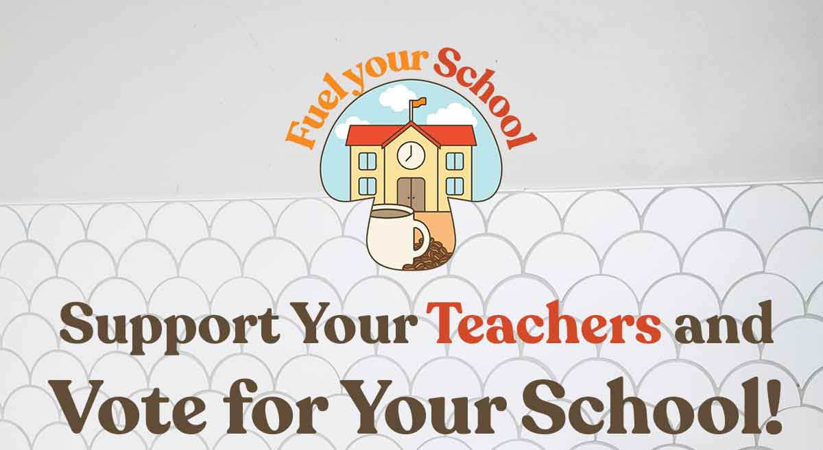 Support your teachers and vote for your school