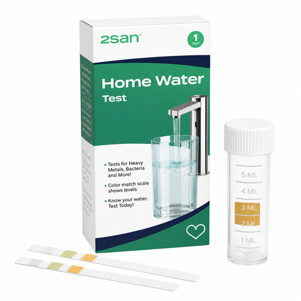 2San 8-In-1 Home Water Test