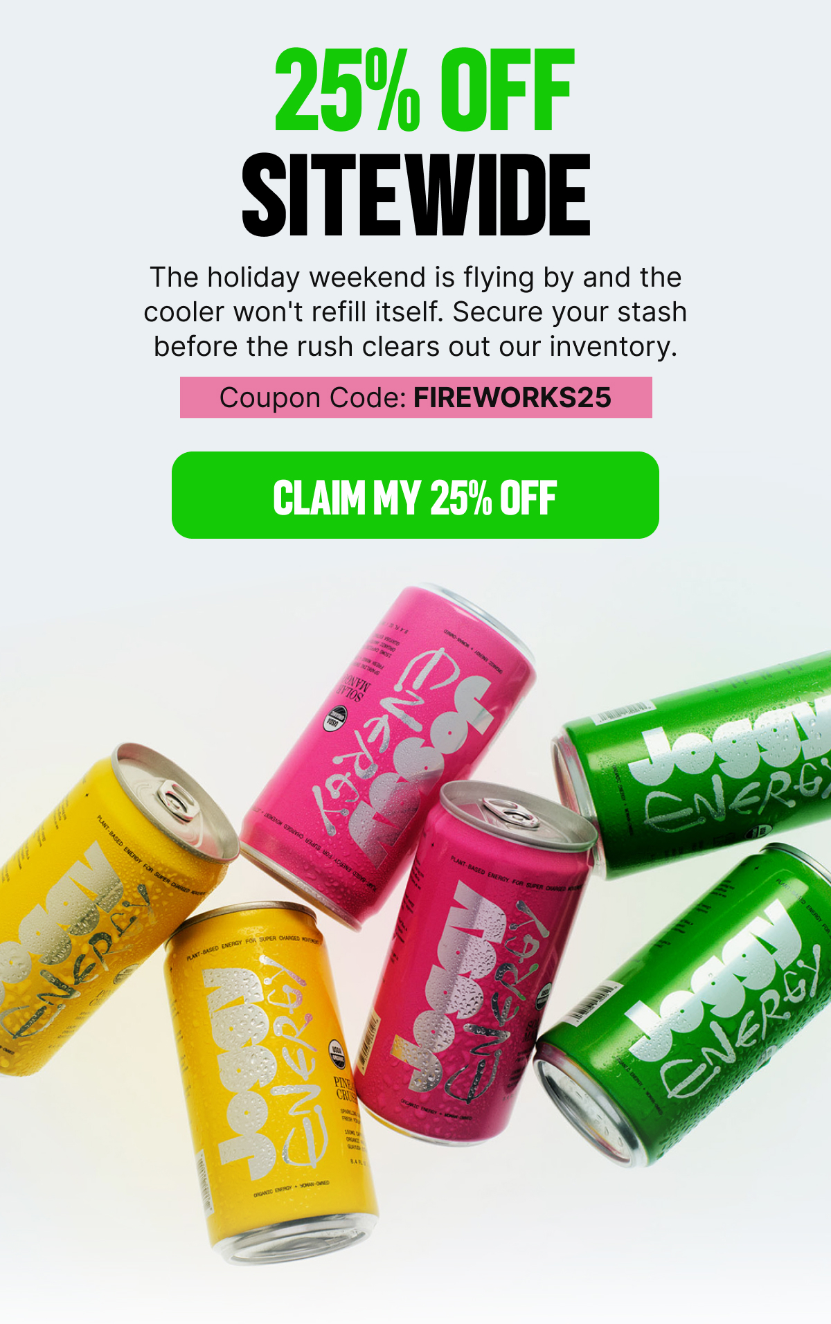 &nbsp;25% Off Sitewide