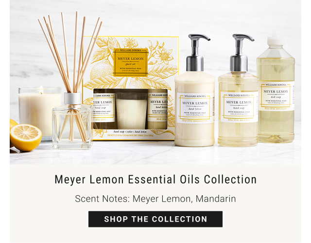 Meyer Lemon Essential Oils Collection - Scent Notes: Meyer Lemon, Mandarin - shop the collection