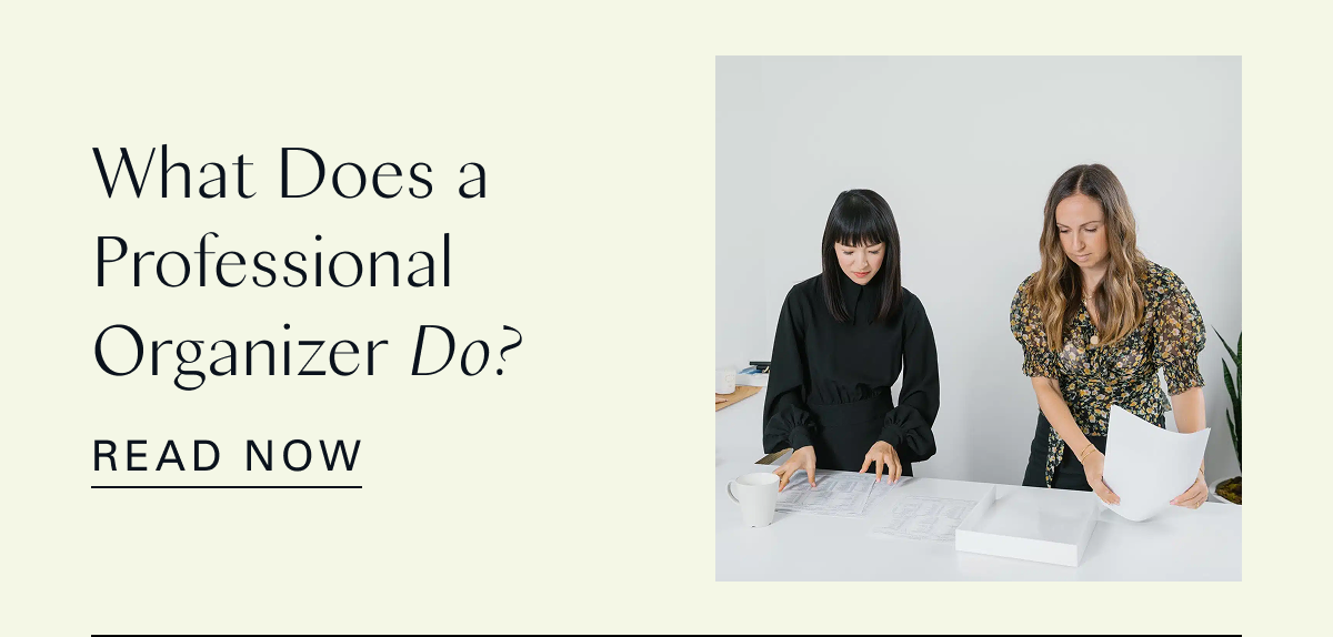 What Does a Professional Organizer Actually Do? 