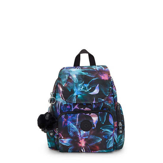 City Zip Mini Printed Backpack