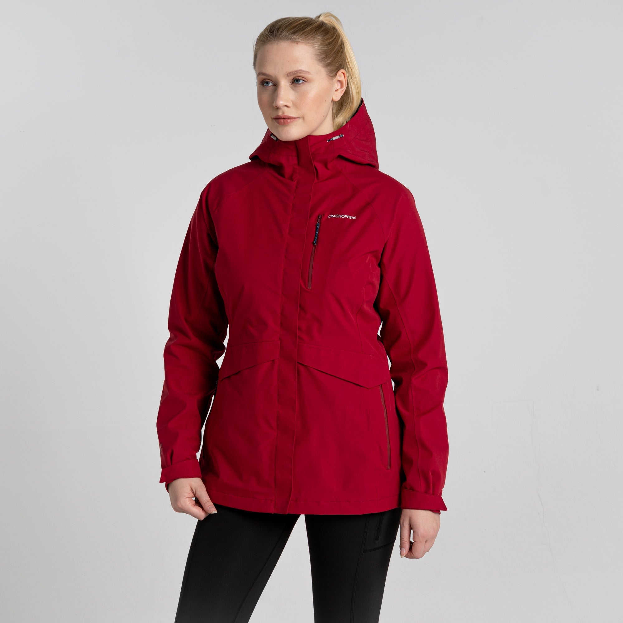Image of Women's Caldbeck Waterproof Jacket - Cardinal Red