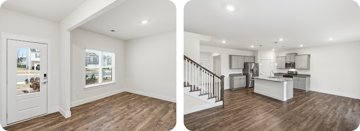 A grid of 2 images of the property