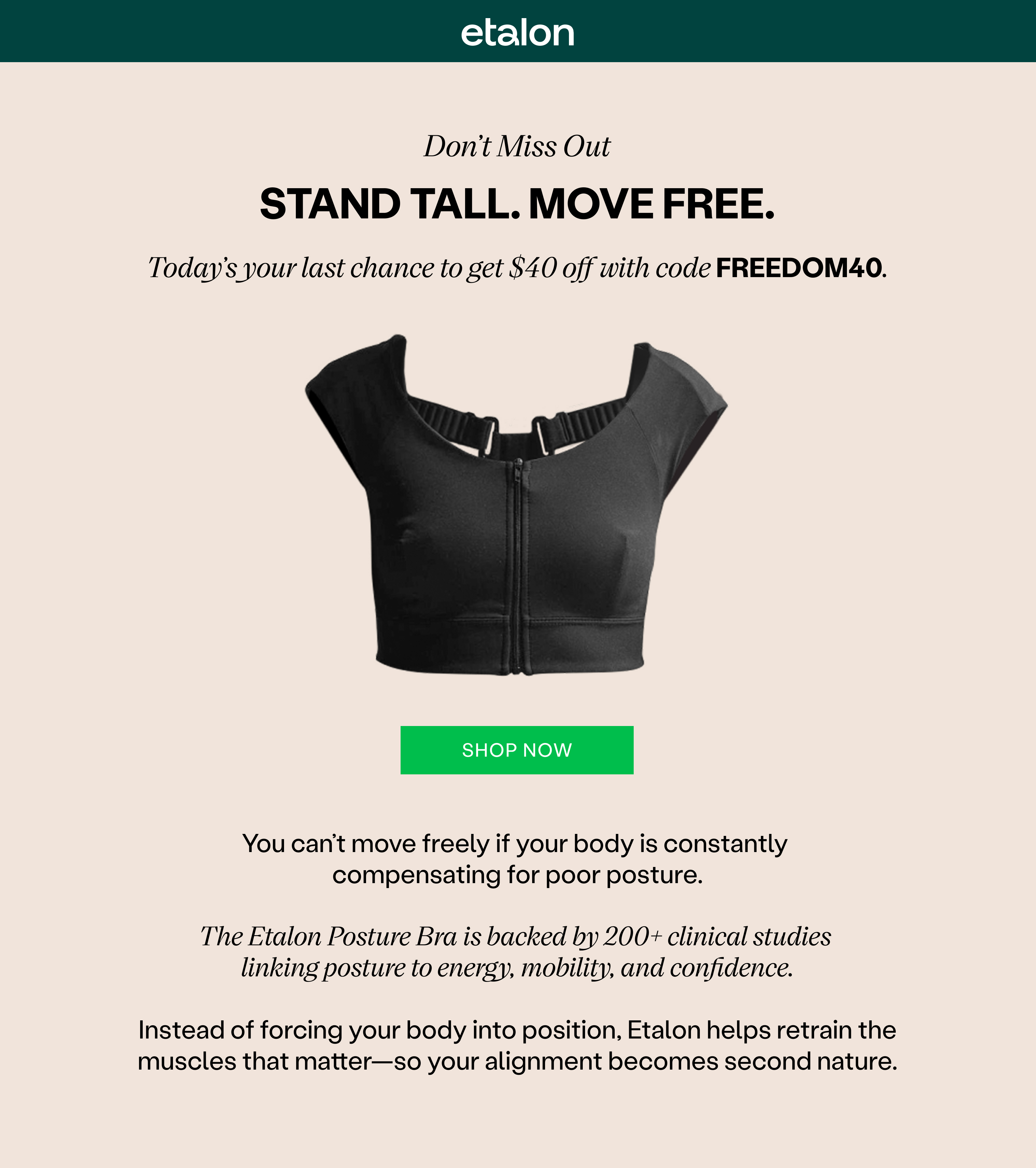 Don't Miss Out: Last Chance For $40 Off With Code FREEDOM40