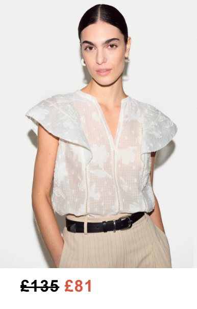 Floral Jacquard Top