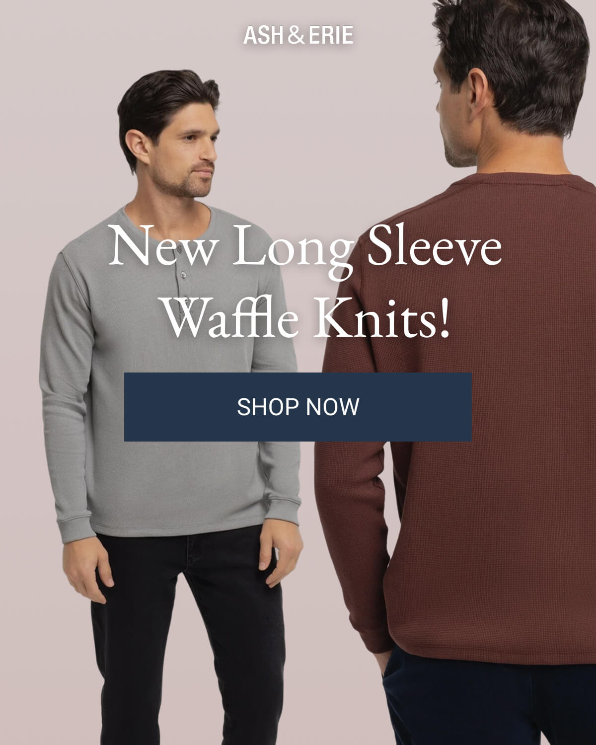 New Long Sleeve Waffle Knits!