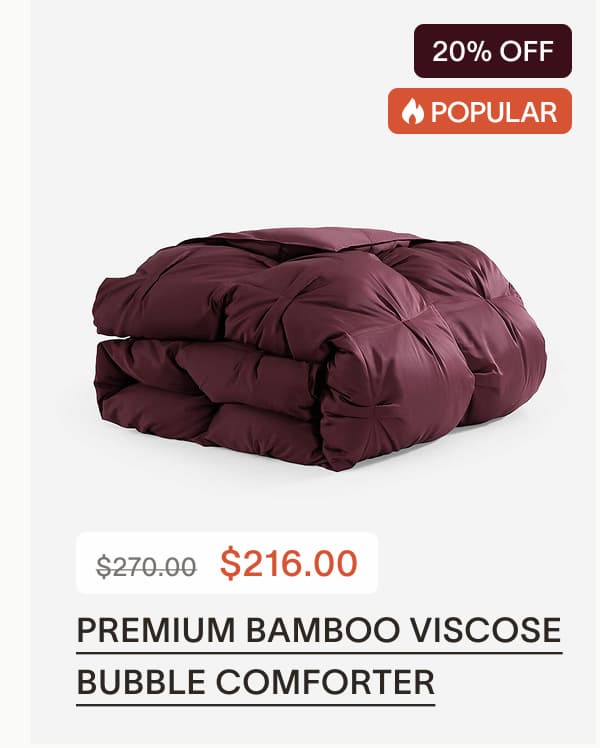 Premium Bamboo Viscose Bubble Comforter