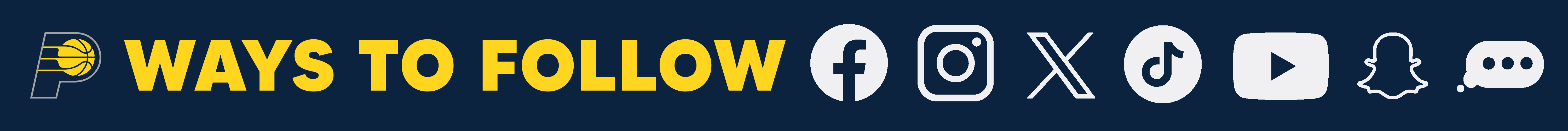 Ways to Follow the Indiana Pacers