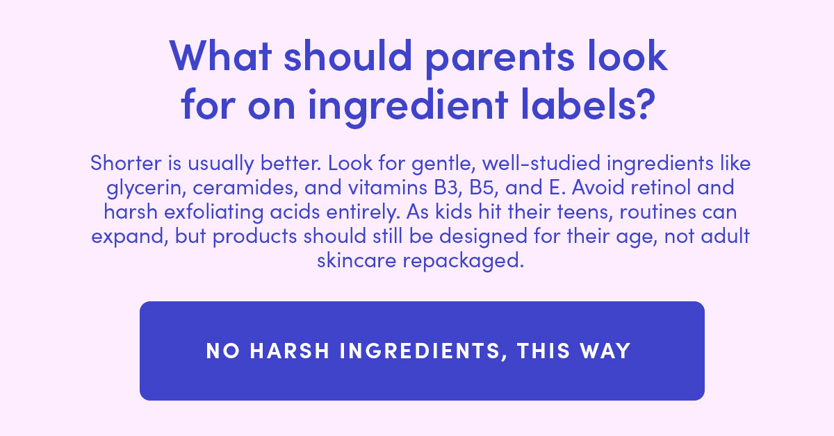 No Harsh Ingredients, this way