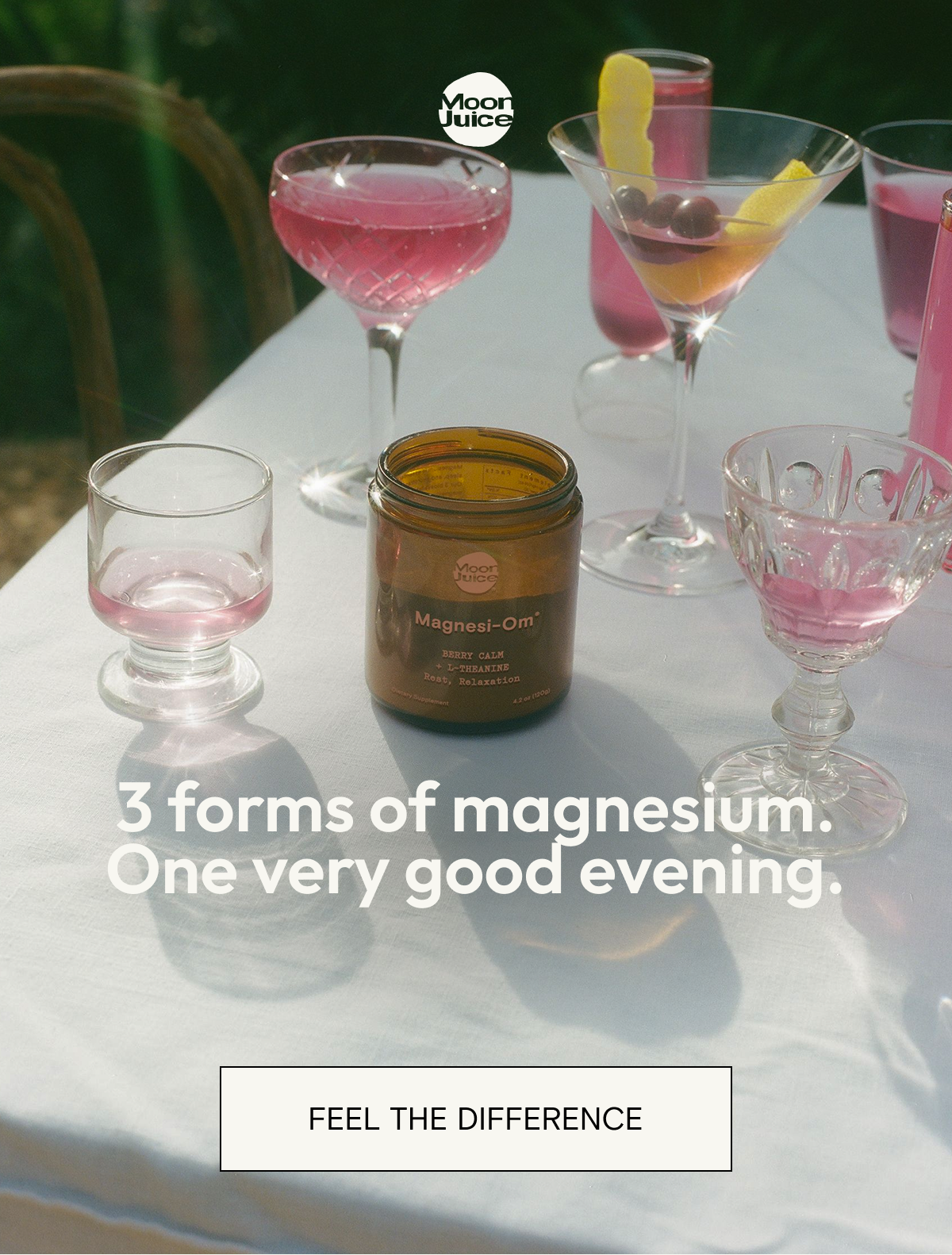 3 forms of magnesium. One very good evening. Feel the difference.