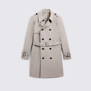 Light Taupe Trench
