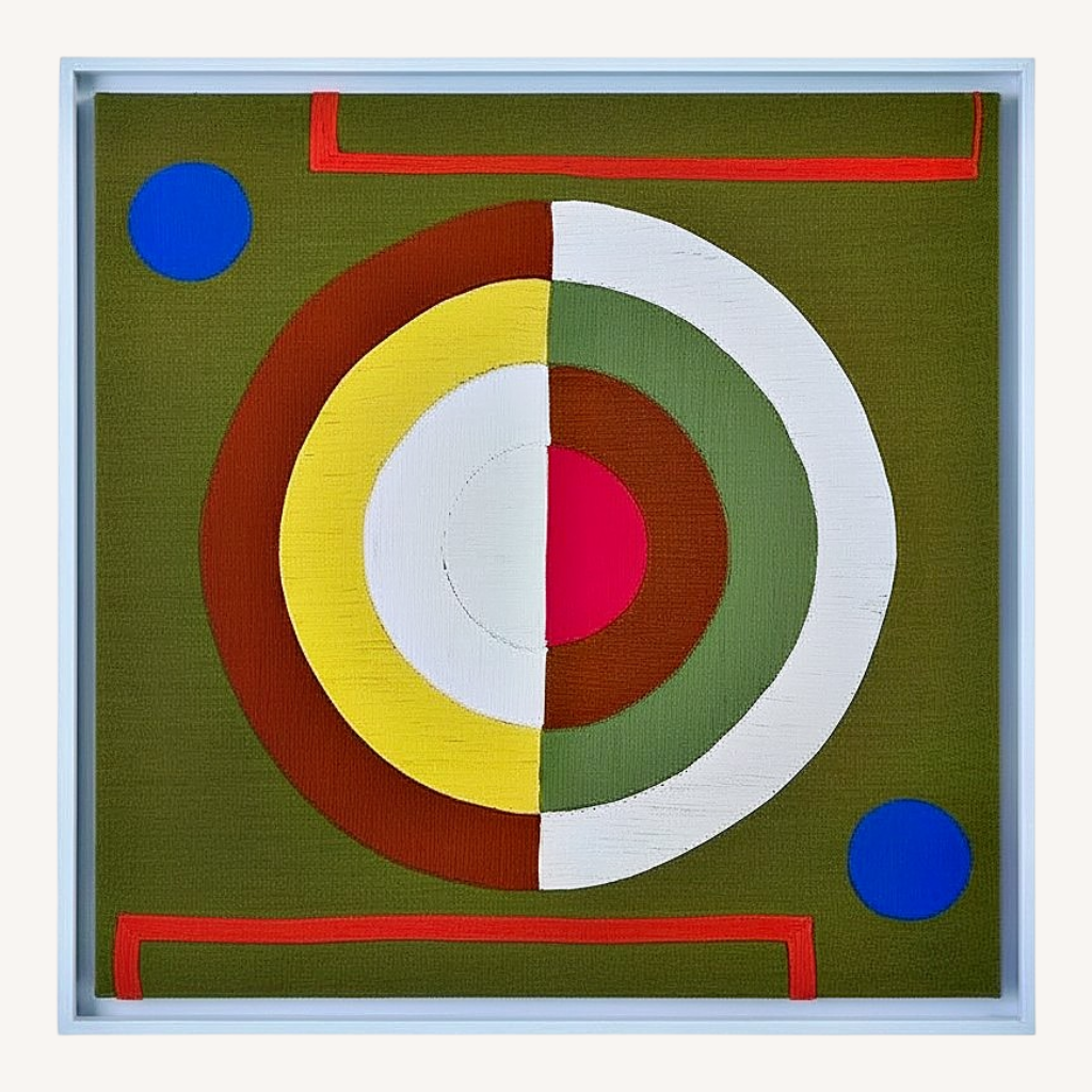 Image of Jonathan Adler Bullseye Corded Wall Art