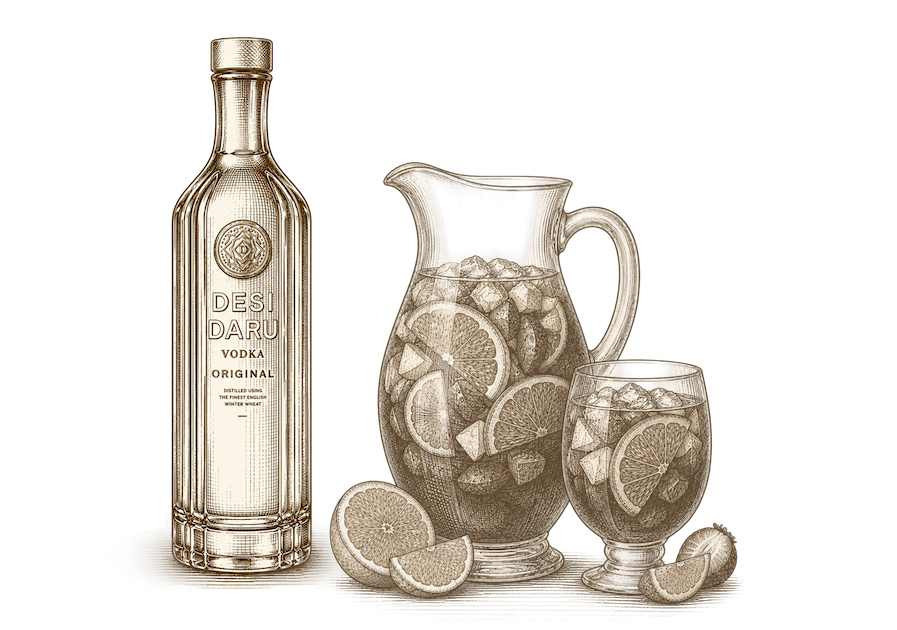 Sangria illustration